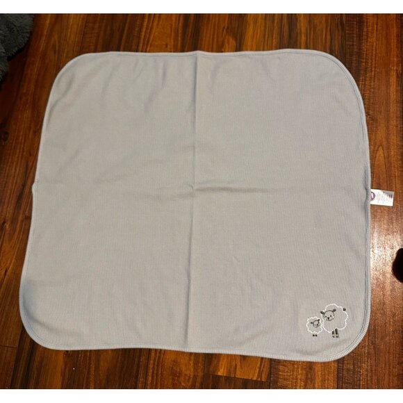 Parent's Choice Thermal Waffle Sheep Weave Lamb Security Blanket Cotton RARE - Picture 5 of 15